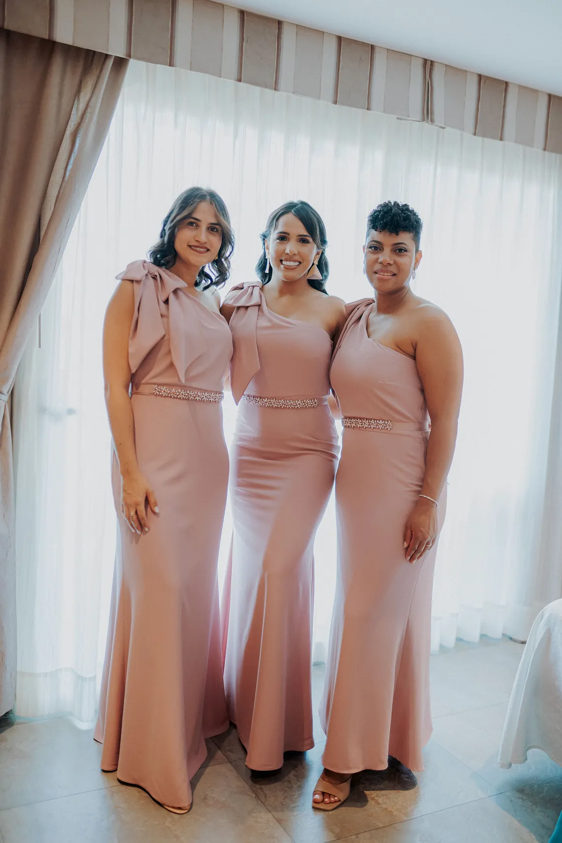 Preparativos de novios